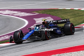 2024-06-22 - 02 SARGEANT Logan (usa), Williams Racing FW46, action during the Formula 1 Aramco Gran Premio de Espana 2024, 10th round of the 2024 Formula One World Championship from June 21 to 23, 2024 on the Circuit de Barcelona-Catalunya, in Montmeló, Spain - F1 - SPANISH GRAND PRIX 2024 - FORMULA 1 - MOTORS