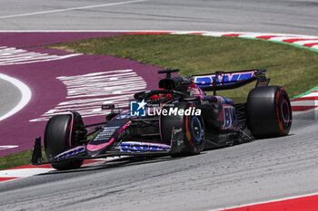 2024-06-22 - 31 OCON Esteban (fra), Alpine F1 Team A524, action during the Formula 1 Aramco Gran Premio de Espana 2024, 10th round of the 2024 Formula One World Championship from June 21 to 23, 2024 on the Circuit de Barcelona-Catalunya, in Montmeló, Spain - F1 - SPANISH GRAND PRIX 2024 - FORMULA 1 - MOTORS