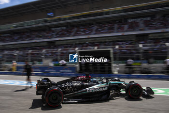 2024-06-22 - 63 RUSSELL George (gbr), Mercedes AMG F1 Team W15, action during the Formula 1 Aramco Gran Premio de Espana 2024, 10th round of the 2024 Formula One World Championship from June 21 to 23, 2024 on the Circuit de Barcelona-Catalunya, in Montmeló, Spain - F1 - SPANISH GRAND PRIX 2024 - FORMULA 1 - MOTORS