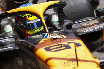 2024-06-22 - 81 PIASTRI Oscar (aus), McLaren F1 Team MCL38, action during the Formula 1 Aramco Gran Premio de Espana 2024, 10th round of the 2024 Formula One World Championship from June 21 to 23, 2024 on the Circuit de Barcelona-Catalunya, in Montmeló, Spain - F1 - SPANISH GRAND PRIX 2024 - FORMULA 1 - MOTORS