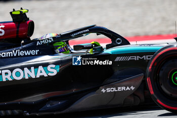 2024-06-22 - 44 HAMILTON Lewis (gbr), Mercedes AMG F1 Team W15, action during the Formula 1 Aramco Gran Premio de Espana 2024, 10th round of the 2024 Formula One World Championship from June 21 to 23, 2024 on the Circuit de Barcelona-Catalunya, in Montmeló, Spain - F1 - SPANISH GRAND PRIX 2024 - FORMULA 1 - MOTORS