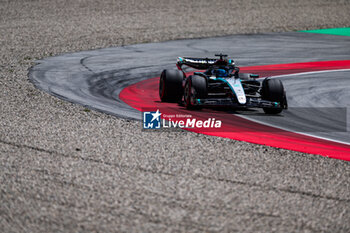 2024-06-22 - 63 RUSSELL George (gbr), Mercedes AMG F1 Team W15, action during the Formula 1 Aramco Gran Premio de Espana 2024, 10th round of the 2024 Formula One World Championship from June 21 to 23, 2024 on the Circuit de Barcelona-Catalunya, in Montmeló, Spain - F1 - SPANISH GRAND PRIX 2024 - FORMULA 1 - MOTORS