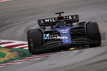 2024-06-22 - 23 ALBON Alexander (tha), Williams Racing FW45, action during the Formula 1 Aramco Gran Premio de Espana 2024, 10th round of the 2024 Formula One World Championship from June 21 to 23, 2024 on the Circuit de Barcelona-Catalunya, in Montmeló, Spain - F1 - SPANISH GRAND PRIX 2024 - FORMULA 1 - MOTORS