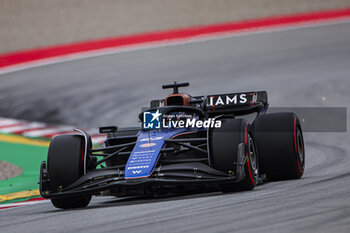 2024-06-22 - 23 ALBON Alexander (tha), Williams Racing FW45, action during the Formula 1 Aramco Gran Premio de Espana 2024, 10th round of the 2024 Formula One World Championship from June 21 to 23, 2024 on the Circuit de Barcelona-Catalunya, in Montmeló, Spain - F1 - SPANISH GRAND PRIX 2024 - FORMULA 1 - MOTORS