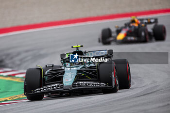 2024-06-22 - 14 ALONSO Fernando (spa), Aston Martin F1 Team AMR24, action during the Formula 1 Aramco Gran Premio de Espana 2024, 10th round of the 2024 Formula One World Championship from June 21 to 23, 2024 on the Circuit de Barcelona-Catalunya, in Montmeló, Spain - F1 - SPANISH GRAND PRIX 2024 - FORMULA 1 - MOTORS