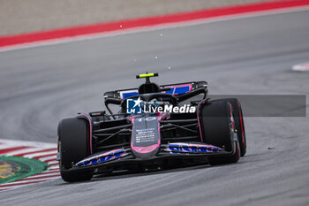 2024-06-22 - 10 GASLY Pierre (fra), Alpine F1 Team A524, action during the Formula 1 Aramco Gran Premio de Espana 2024, 10th round of the 2024 Formula One World Championship from June 21 to 23, 2024 on the Circuit de Barcelona-Catalunya, in Montmeló, Spain - F1 - SPANISH GRAND PRIX 2024 - FORMULA 1 - MOTORS