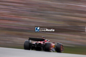 2024-06-22 - 16 LECLERC Charles (mco), Scuderia Ferrari SF-24, action during the Formula 1 Aramco Gran Premio de Espana 2024, 10th round of the 2024 Formula One World Championship from June 21 to 23, 2024 on the Circuit de Barcelona-Catalunya, in Montmeló, Spain - F1 - SPANISH GRAND PRIX 2024 - FORMULA 1 - MOTORS