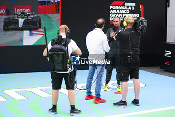 2024-06-22 - HAMILTON Lewis (gbr), Mercedes AMG F1 Team W15, portrait during the Formula 1 Aramco Gran Premio de Espana 2024, 10th round of the 2024 Formula One World Championship from June 21 to 23, 2024 on the Circuit de Barcelona-Catalunya, in Montmeló, Spain - F1 - SPANISH GRAND PRIX 2024 - FORMULA 1 - MOTORS