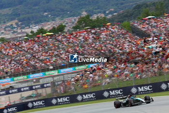 2024-06-22 - 63 RUSSELL George (gbr), Mercedes AMG F1 Team W15, action during the Formula 1 Aramco Gran Premio de Espana 2024, 10th round of the 2024 Formula One World Championship from June 21 to 23, 2024 on the Circuit de Barcelona-Catalunya, in Montmeló, Spain - F1 - SPANISH GRAND PRIX 2024 - FORMULA 1 - MOTORS