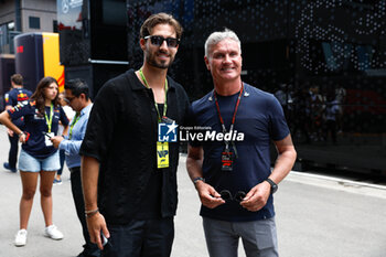 2024-06-22 - TRAPP Kevin, portrait and COULTHARD David (gbr), Former F1 driver, portrait during the Formula 1 Aramco Gran Premio de Espana 2024, 10th round of the 2024 Formula One World Championship from June 21 to 23, 2024 on the Circuit de Barcelona-Catalunya, in Montmeló, Spain - F1 - SPANISH GRAND PRIX 2024 - FORMULA 1 - MOTORS