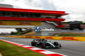 2024-06-22 - 44 HAMILTON Lewis (gbr), Mercedes AMG F1 Team W15, action during the Formula 1 Aramco Gran Premio de Espana 2024, 10th round of the 2024 Formula One World Championship from June 21 to 23, 2024 on the Circuit de Barcelona-Catalunya, in Montmeló, Spain - F1 - SPANISH GRAND PRIX 2024 - FORMULA 1 - MOTORS