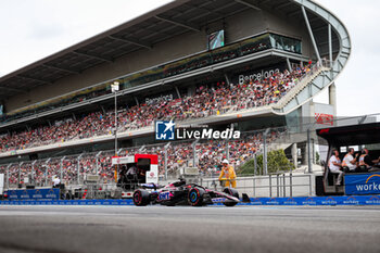 2024-06-22 - 31 OCON Esteban (fra), Alpine F1 Team A524, action during the Formula 1 Aramco Gran Premio de Espana 2024, 10th round of the 2024 Formula One World Championship from June 21 to 23, 2024 on the Circuit de Barcelona-Catalunya, in Montmeló, Spain - F1 - SPANISH GRAND PRIX 2024 - FORMULA 1 - MOTORS