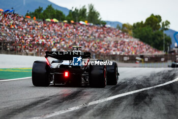 2024-06-22 - 31 OCON Esteban (fra), Alpine F1 Team A524, action during the Formula 1 Aramco Gran Premio de Espana 2024, 10th round of the 2024 Formula One World Championship from June 21 to 23, 2024 on the Circuit de Barcelona-Catalunya, in Montmeló, Spain - F1 - SPANISH GRAND PRIX 2024 - FORMULA 1 - MOTORS