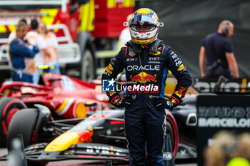 2024-06-22 - PEREZ Sergio (mex), Red Bull Racing RB20, portrait during the Formula 1 Aramco Gran Premio de Espana 2024, 10th round of the 2024 Formula One World Championship from June 21 to 23, 2024 on the Circuit de Barcelona-Catalunya, in Montmeló, Spain - F1 - SPANISH GRAND PRIX 2024 - FORMULA 1 - MOTORS