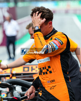 2024-06-22 - NORRIS Lando (gbr), McLaren F1 Team MCL38, portrait during the Formula 1 Aramco Gran Premio de Espana 2024, 10th round of the 2024 Formula One World Championship from June 21 to 23, 2024 on the Circuit de Barcelona-Catalunya, in Montmeló, Spain - F1 - SPANISH GRAND PRIX 2024 - FORMULA 1 - MOTORS