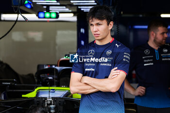 2024-06-22 - ALBON Alexander (tha), Williams Racing FW46, portrait during the Formula 1 Aramco Gran Premio de Espana 2024, 10th round of the 2024 Formula One World Championship from June 21 to 23, 2024 on the Circuit de Barcelona-Catalunya, in Montmeló, Spain - F1 - SPANISH GRAND PRIX 2024 - FORMULA 1 - MOTORS