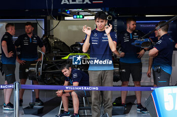 2024-06-22 - ALBON Alexander (tha), Williams Racing FW46, portrait during the Formula 1 Aramco Gran Premio de Espana 2024, 10th round of the 2024 Formula One World Championship from June 21 to 23, 2024 on the Circuit de Barcelona-Catalunya, in Montmeló, Spain - F1 - SPANISH GRAND PRIX 2024 - FORMULA 1 - MOTORS