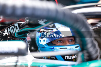 2024-06-22 - RUSSELL George (gbr), Mercedes AMG F1 Team W15, portrait during the Formula 1 Aramco Gran Premio de Espana 2024, 10th round of the 2024 Formula One World Championship from June 21 to 23, 2024 on the Circuit de Barcelona-Catalunya, in Montmeló, Spain - F1 - SPANISH GRAND PRIX 2024 - FORMULA 1 - MOTORS