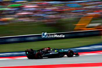 2024-06-22 - 44 HAMILTON Lewis (gbr), Mercedes AMG F1 Team W15, action during the Formula 1 Aramco Gran Premio de Espana 2024, 10th round of the 2024 Formula One World Championship from June 21 to 23, 2024 on the Circuit de Barcelona-Catalunya, in Montmeló, Spain - F1 - SPANISH GRAND PRIX 2024 - FORMULA 1 - MOTORS