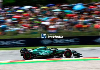 2024-06-22 - 18 STROLL Lance (can), Aston Martin F1 Team AMR24, action during the Formula 1 Aramco Gran Premio de Espana 2024, 10th round of the 2024 Formula One World Championship from June 21 to 23, 2024 on the Circuit de Barcelona-Catalunya, in Montmeló, Spain - F1 - SPANISH GRAND PRIX 2024 - FORMULA 1 - MOTORS