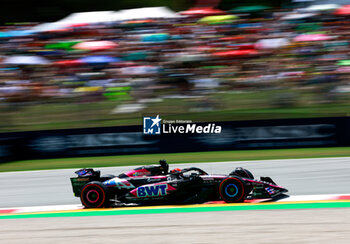 2024-06-22 - 31 OCON Esteban (fra), Alpine F1 Team A524, action during the Formula 1 Aramco Gran Premio de Espana 2024, 10th round of the 2024 Formula One World Championship from June 21 to 23, 2024 on the Circuit de Barcelona-Catalunya, in Montmeló, Spain - F1 - SPANISH GRAND PRIX 2024 - FORMULA 1 - MOTORS