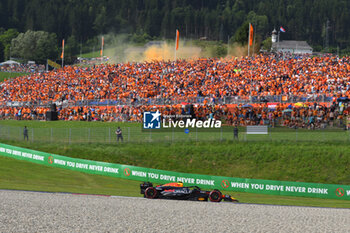 2024-06-29 - #1 Max Verstappen (NDL) ORACLE REDBULL RACING celebrating pole position of F1 QATAR ARWAYS AUSTRIAN GP 2024 from 28 to 30 of june @FOTO RACINGPICTURE - FORMULA 1 QATAR AIRWAYS AUSTRIAN GRAND PRIX 2024 - QUALIFYING - FORMULA 1 - MOTORS