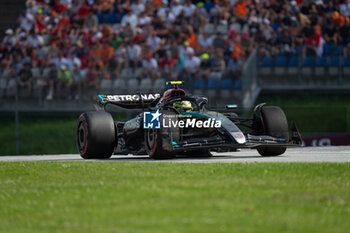 2024-06-29 - #44 Lewis Hamilton (GBR) MERCEDES-AMG PETRONAS F1 TEAM during qualifying of the F1 QATAR AIRWAYS AUSTRIAN GRAND PRIX 2024 from 28 to 30 of june @FOTO RACINGPICTURE - FORMULA 1 QATAR AIRWAYS AUSTRIAN GRAND PRIX 2024 - QUALIFYING - FORMULA 1 - MOTORS