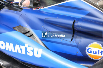 2024-06-28 - Williams Racing FW46, mechanical detail engine, moteur cover during the Formula 1 Qatar Airways Austrian Grand Prix 2024, 11th round of the 2024 Formula One World Championship from June 28 to 30, 2024 on the Red Bull Ring, in Spielberg, Austria - F1 - AUSTRIAN GRAND PRIX 2024 - FORMULA 1 - MOTORS