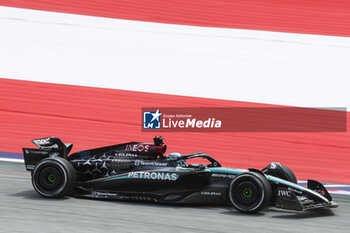 2024-06-28 - 63 RUSSELL George (gbr), Mercedes AMG F1 Team W15, action during the Formula 1 Qatar Airways Austrian Grand Prix 2024, 11th round of the 2024 Formula One World Championship from June 28 to 30, 2024 on the Red Bull Ring, in Spielberg, Austria - F1 - AUSTRIAN GRAND PRIX 2024 - FORMULA 1 - MOTORS