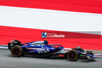 2024-06-28 - 22 TSUNODA Yuki (jap), Visa Cash App RB F1 Team VCARB 01, action during the Formula 1 Qatar Airways Austrian Grand Prix 2024, 11th round of the 2024 Formula One World Championship from June 28 to 30, 2024 on the Red Bull Ring, in Spielberg, Austria - F1 - AUSTRIAN GRAND PRIX 2024 - FORMULA 1 - MOTORS