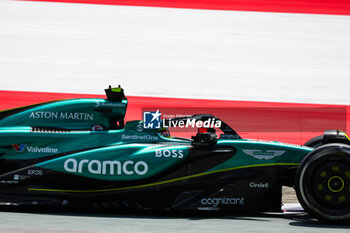 2024-06-28 - 14 ALONSO Fernando (spa), Aston Martin F1 Team AMR24, action during the Formula 1 Qatar Airways Austrian Grand Prix 2024, 11th round of the 2024 Formula One World Championship from June 28 to 30, 2024 on the Red Bull Ring, in Spielberg, Austria - F1 - AUSTRIAN GRAND PRIX 2024 - FORMULA 1 - MOTORS