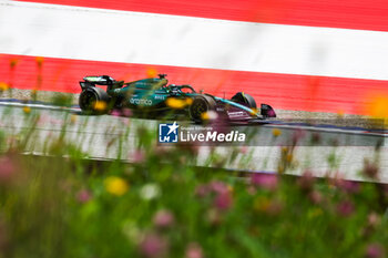 2024-06-28 - 18 STROLL Lance (can), Aston Martin F1 Team AMR24, action during the Formula 1 Qatar Airways Austrian Grand Prix 2024, 11th round of the 2024 Formula One World Championship from June 28 to 30, 2024 on the Red Bull Ring, in Spielberg, Austria - F1 - AUSTRIAN GRAND PRIX 2024 - FORMULA 1 - MOTORS