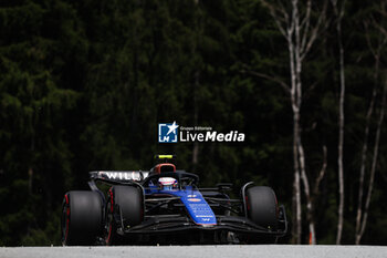 2024-06-28 - 02 SARGEANT Logan (usa), Williams Racing FW46, action during the Formula 1 Qatar Airways Austrian Grand Prix 2024, 11th round of the 2024 Formula One World Championship from June 28 to 30, 2024 on the Red Bull Ring, in Spielberg, Austria - F1 - AUSTRIAN GRAND PRIX 2024 - FORMULA 1 - MOTORS