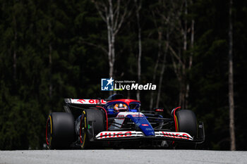 2024-06-28 - 22 TSUNODA Yuki (jap), Visa Cash App RB F1 Team VCARB 01, action during the Formula 1 Qatar Airways Austrian Grand Prix 2024, 11th round of the 2024 Formula One World Championship from June 28 to 30, 2024 on the Red Bull Ring, in Spielberg, Austria - F1 - AUSTRIAN GRAND PRIX 2024 - FORMULA 1 - MOTORS