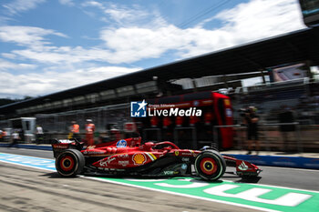 2024-06-28 - 16 LECLERC Charles (mco), Scuderia Ferrari SF-24, action during the Formula 1 Qatar Airways Austrian Grand Prix 2024, 11th round of the 2024 Formula One World Championship from June 28 to 30, 2024 on the Red Bull Ring, in Spielberg, Austria - F1 - AUSTRIAN GRAND PRIX 2024 - FORMULA 1 - MOTORS