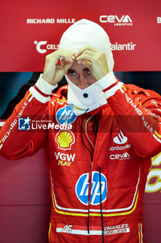 2024-06-28 - LECLERC Charles (mco), Scuderia Ferrari SF-24, portrait during the Formula 1 Qatar Airways Austrian Grand Prix 2024, 11th round of the 2024 Formula One World Championship from June 28 to 30, 2024 on the Red Bull Ring, in Spielberg, Austria - F1 - AUSTRIAN GRAND PRIX 2024 - FORMULA 1 - MOTORS