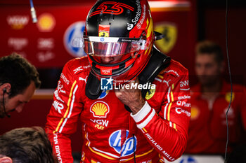 2024-06-28 - SAINZ Carlos (spa), Scuderia Ferrari SF-24, portrait during the Formula 1 Qatar Airways Austrian Grand Prix 2024, 11th round of the 2024 Formula One World Championship from June 28 to 30, 2024 on the Red Bull Ring, in Spielberg, Austria - F1 - AUSTRIAN GRAND PRIX 2024 - FORMULA 1 - MOTORS