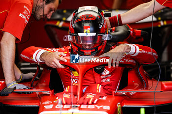 2024-06-28 - SAINZ Carlos (spa), Scuderia Ferrari SF-24, portrait during the Formula 1 Qatar Airways Austrian Grand Prix 2024, 11th round of the 2024 Formula One World Championship from June 28 to 30, 2024 on the Red Bull Ring, in Spielberg, Austria - F1 - AUSTRIAN GRAND PRIX 2024 - FORMULA 1 - MOTORS