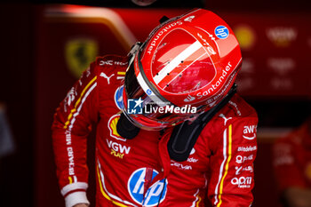 2024-06-28 - LECLERC Charles (mco), Scuderia Ferrari SF-24, portrait during the Formula 1 Qatar Airways Austrian Grand Prix 2024, 11th round of the 2024 Formula One World Championship from June 28 to 30, 2024 on the Red Bull Ring, in Spielberg, Austria - F1 - AUSTRIAN GRAND PRIX 2024 - FORMULA 1 - MOTORS