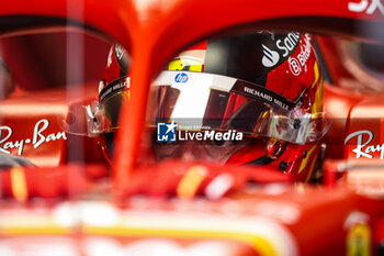 2024-06-28 - SAINZ Carlos (spa), Scuderia Ferrari SF-24, portrait during the Formula 1 Qatar Airways Austrian Grand Prix 2024, 11th round of the 2024 Formula One World Championship from June 28 to 30, 2024 on the Red Bull Ring, in Spielberg, Austria - F1 - AUSTRIAN GRAND PRIX 2024 - FORMULA 1 - MOTORS