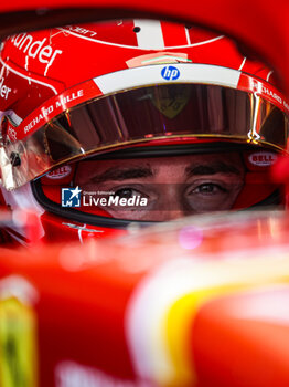 2024-06-28 - LECLERC Charles (mco), Scuderia Ferrari SF-24, portrait during the Formula 1 Qatar Airways Austrian Grand Prix 2024, 11th round of the 2024 Formula One World Championship from June 28 to 30, 2024 on the Red Bull Ring, in Spielberg, Austria - F1 - AUSTRIAN GRAND PRIX 2024 - FORMULA 1 - MOTORS