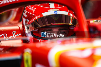 2024-06-28 - LECLERC Charles (mco), Scuderia Ferrari SF-24, portrait during the Formula 1 Qatar Airways Austrian Grand Prix 2024, 11th round of the 2024 Formula One World Championship from June 28 to 30, 2024 on the Red Bull Ring, in Spielberg, Austria - F1 - AUSTRIAN GRAND PRIX 2024 - FORMULA 1 - MOTORS