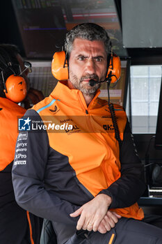 2024-06-28 - STELLA Andrea (ita), Team Principal of McLaren F1 Team, portrait during the Formula 1 Qatar Airways Austrian Grand Prix 2024, 11th round of the 2024 Formula One World Championship from June 28 to 30, 2024 on the Red Bull Ring, in Spielberg, Austria - F1 - AUSTRIAN GRAND PRIX 2024 - FORMULA 1 - MOTORS