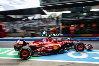 2024-06-28 - 55 SAINZ Carlos (spa), Scuderia Ferrari SF-24, action during the Formula 1 Qatar Airways Austrian Grand Prix 2024, 11th round of the 2024 Formula One World Championship from June 28 to 30, 2024 on the Red Bull Ring, in Spielberg, Austria - F1 - AUSTRIAN GRAND PRIX 2024 - FORMULA 1 - MOTORS