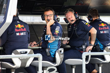 2024-06-28 - HORNER Christian (gbr), Team Principal of Red Bull Racing, portrait WACHE Pierre (fra), Technical Director of Red Bull Racing, portrait during the Formula 1 Qatar Airways Austrian Grand Prix 2024, 11th round of the 2024 Formula One World Championship from June 28 to 30, 2024 on the Red Bull Ring, in Spielberg, Austria - F1 - AUSTRIAN GRAND PRIX 2024 - FORMULA 1 - MOTORS