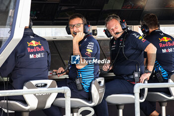 2024-06-28 - WACHE Pierre (fra), Technical Director of Red Bull Racing, portrait HORNER Christian (gbr), Team Principal of Red Bull Racing, portrait during the Formula 1 Qatar Airways Austrian Grand Prix 2024, 11th round of the 2024 Formula One World Championship from June 28 to 30, 2024 on the Red Bull Ring, in Spielberg, Austria - F1 - AUSTRIAN GRAND PRIX 2024 - FORMULA 1 - MOTORS