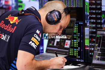 2024-06-28 - LAMBIASE Gianpiero, Race Engineer of Max Verstappen, portrait, during the Formula 1 Qatar Airways Austrian Grand Prix 2024, 11th round of the 2024 Formula One World Championship from June 28 to 30, 2024 on the Red Bull Ring, in Spielberg, Austria - F1 - AUSTRIAN GRAND PRIX 2024 - FORMULA 1 - MOTORS