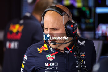 2024-06-28 - LAMBIASE Gianpiero, Race Engineer of Max Verstappen, portrait, during the Formula 1 Qatar Airways Austrian Grand Prix 2024, 11th round of the 2024 Formula One World Championship from June 28 to 30, 2024 on the Red Bull Ring, in Spielberg, Austria - F1 - AUSTRIAN GRAND PRIX 2024 - FORMULA 1 - MOTORS