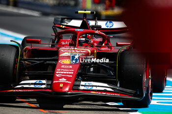 2024-06-28 - 55 SAINZ Carlos (spa), Scuderia Ferrari SF-24, action during the Formula 1 Qatar Airways Austrian Grand Prix 2024, 11th round of the 2024 Formula One World Championship from June 28 to 30, 2024 on the Red Bull Ring, in Spielberg, Austria - F1 - AUSTRIAN GRAND PRIX 2024 - FORMULA 1 - MOTORS