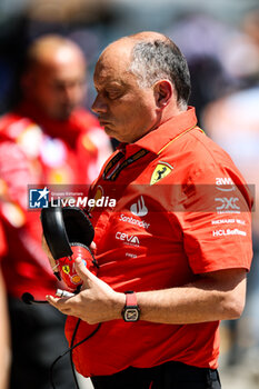 2024-06-28 - VASSEUR Frédéric (fra), Team Principal & General Manager of the Scuderia Ferrari, portrait during the Formula 1 Qatar Airways Austrian Grand Prix 2024, 11th round of the 2024 Formula One World Championship from June 28 to 30, 2024 on the Red Bull Ring, in Spielberg, Austria - F1 - AUSTRIAN GRAND PRIX 2024 - FORMULA 1 - MOTORS